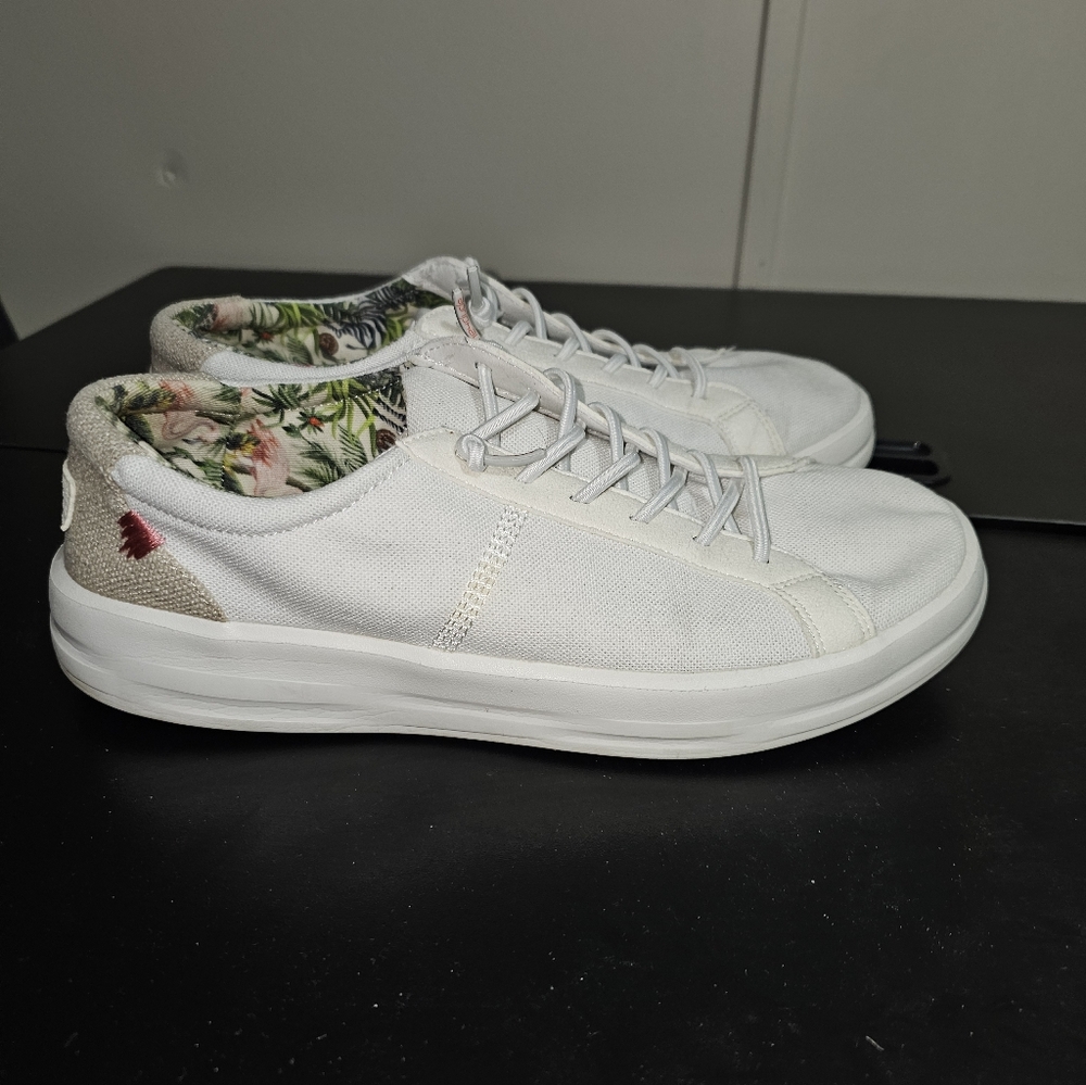 Womens Hey Dude tennis shoes
